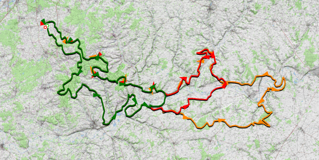 Nouveaux parcours de Bercé-par-le-Loir 2024